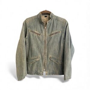 ISDA & Co zip up jean jacket